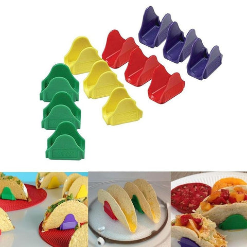 12PCS Plastic Taco Holders Kitchen Cooking Tools